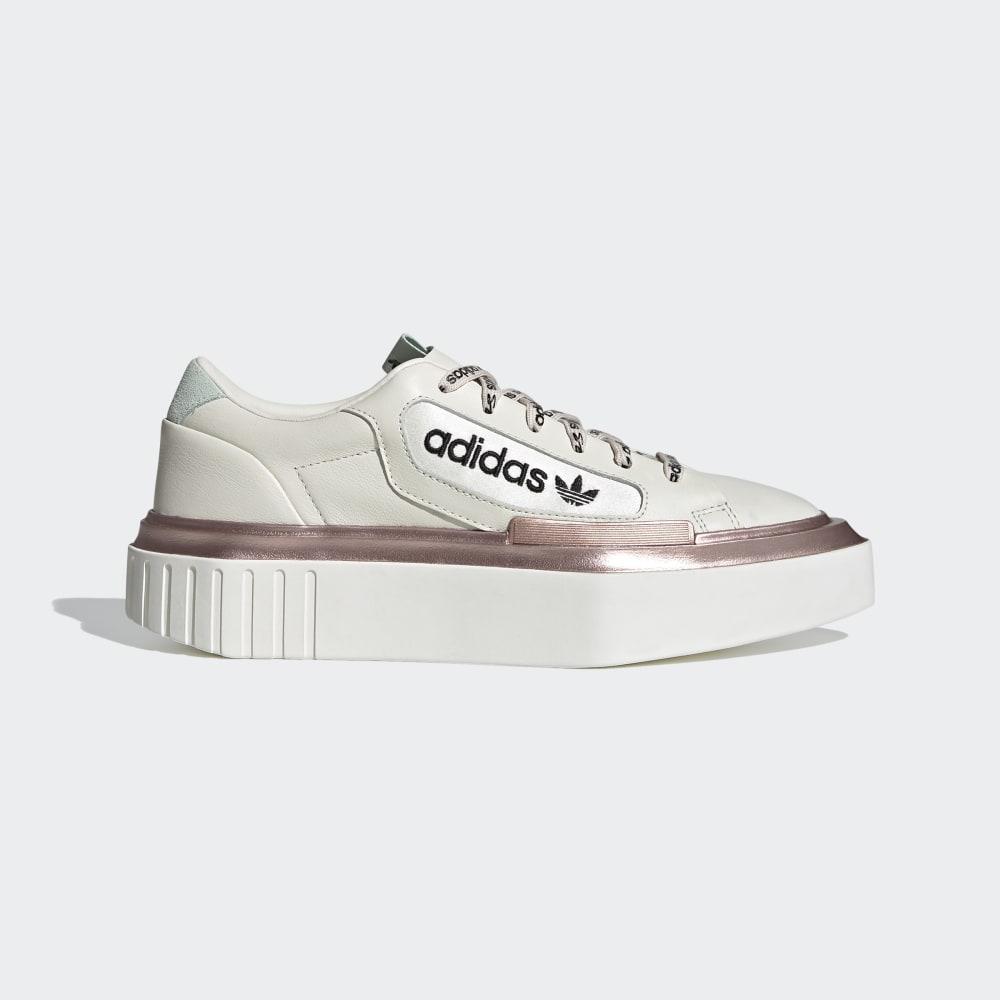 Adidas Women's Hypersleek Originals Shoes White/Grey/Copper Metal Ireland FV4084